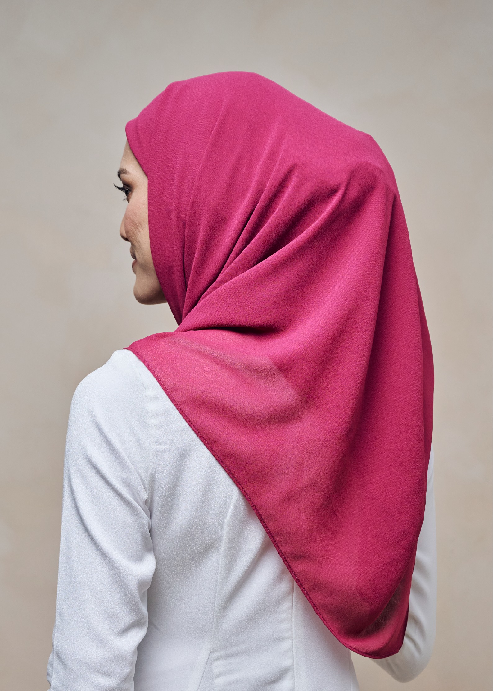 ELZA INSTANT BAWAL - MAGENTA PINK