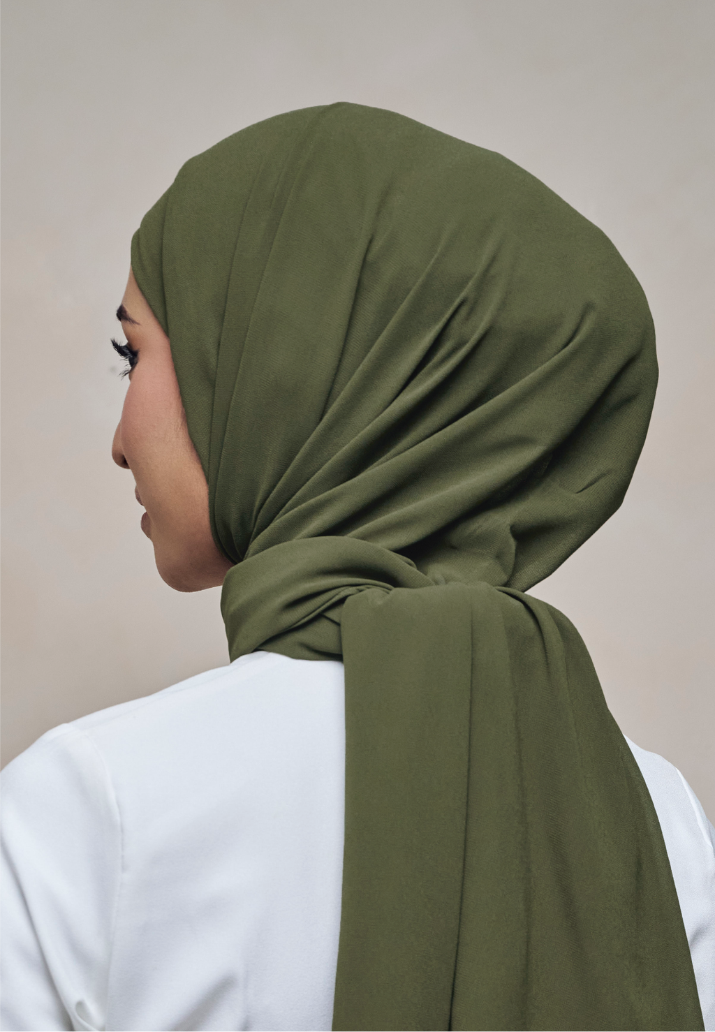 ELZA INSTANT SHAWL - MATCHA