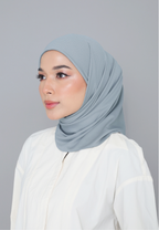 ELZA ACTIVE INSTANT HIJAB - DOLPHIN GREY