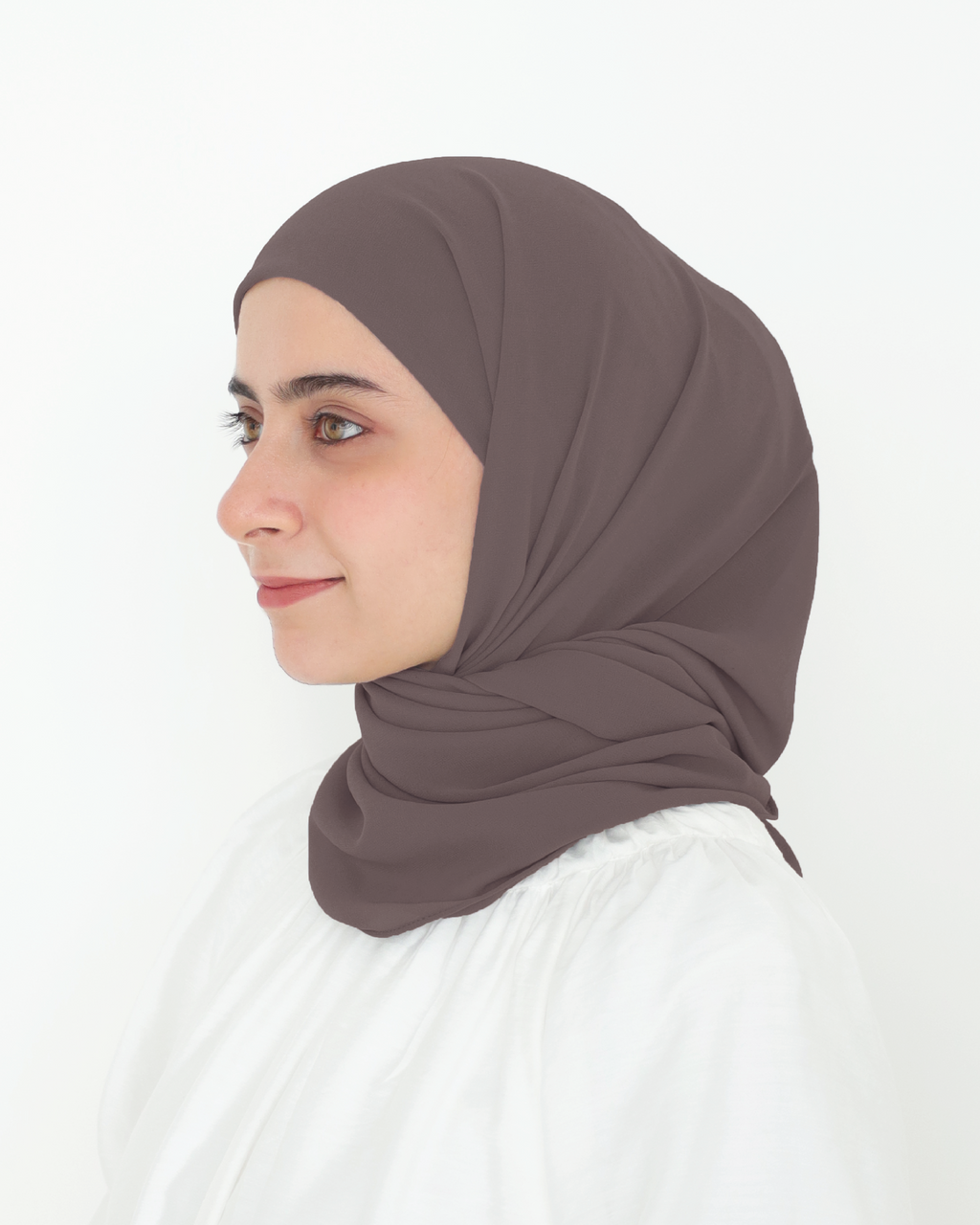 ELZA INSTANT SHAWL - MOCHA