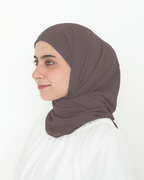 ELZA INSTANT SHAWL - MOCHA