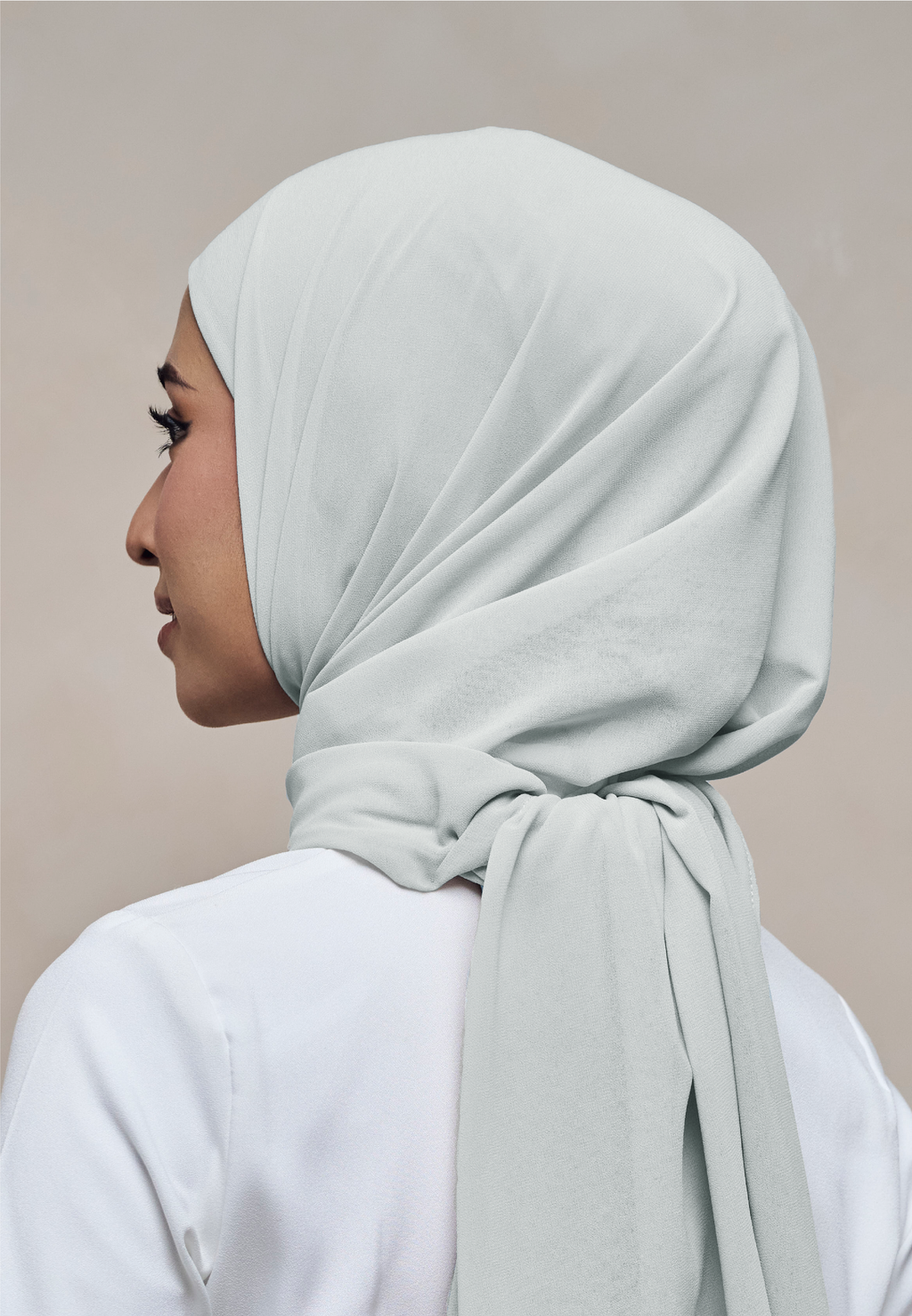 ELZA INSTANT SHAWL - MOONLIGHT SILVER