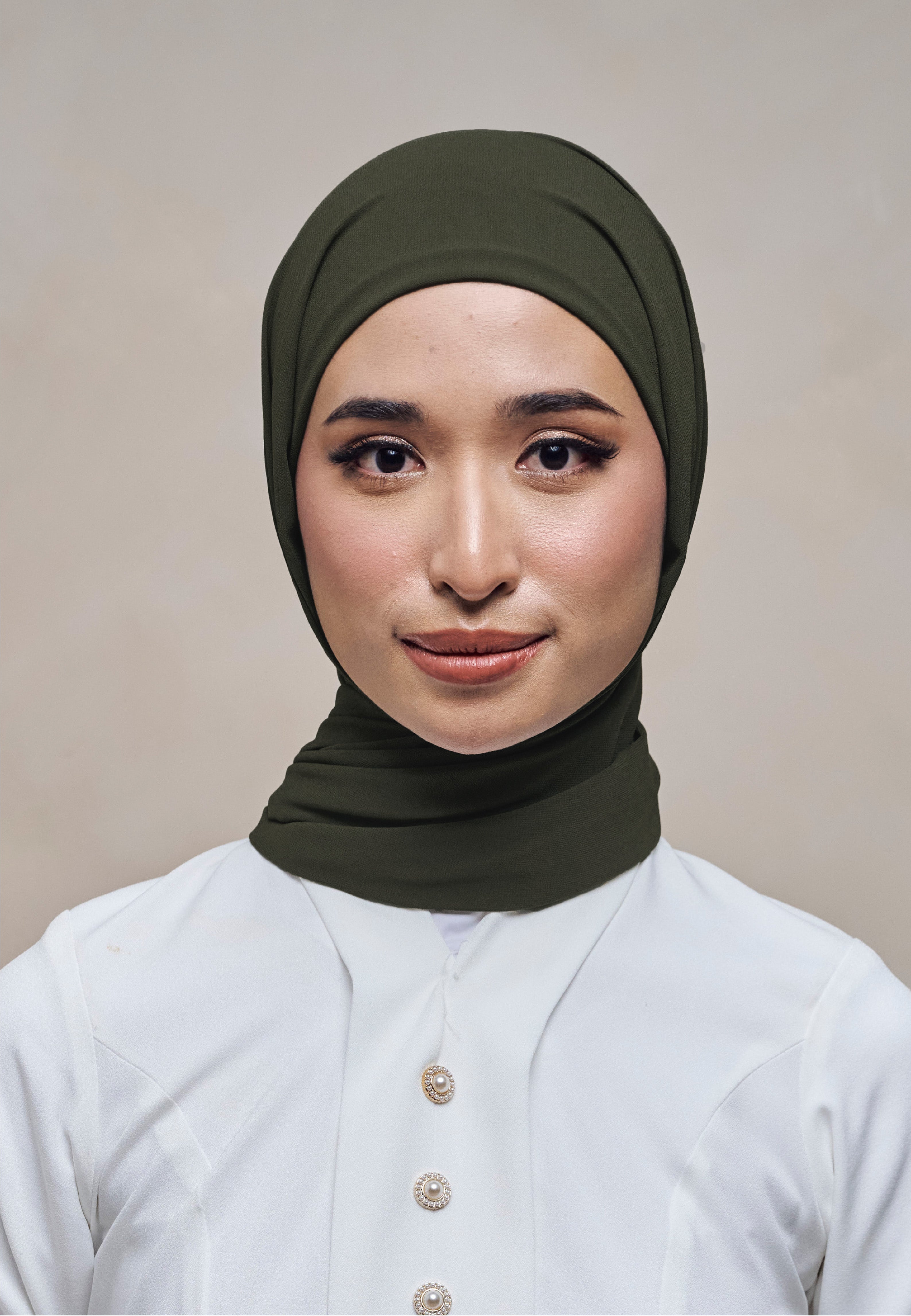 ELZA INSTANT BAWAL - MOSS GREEN