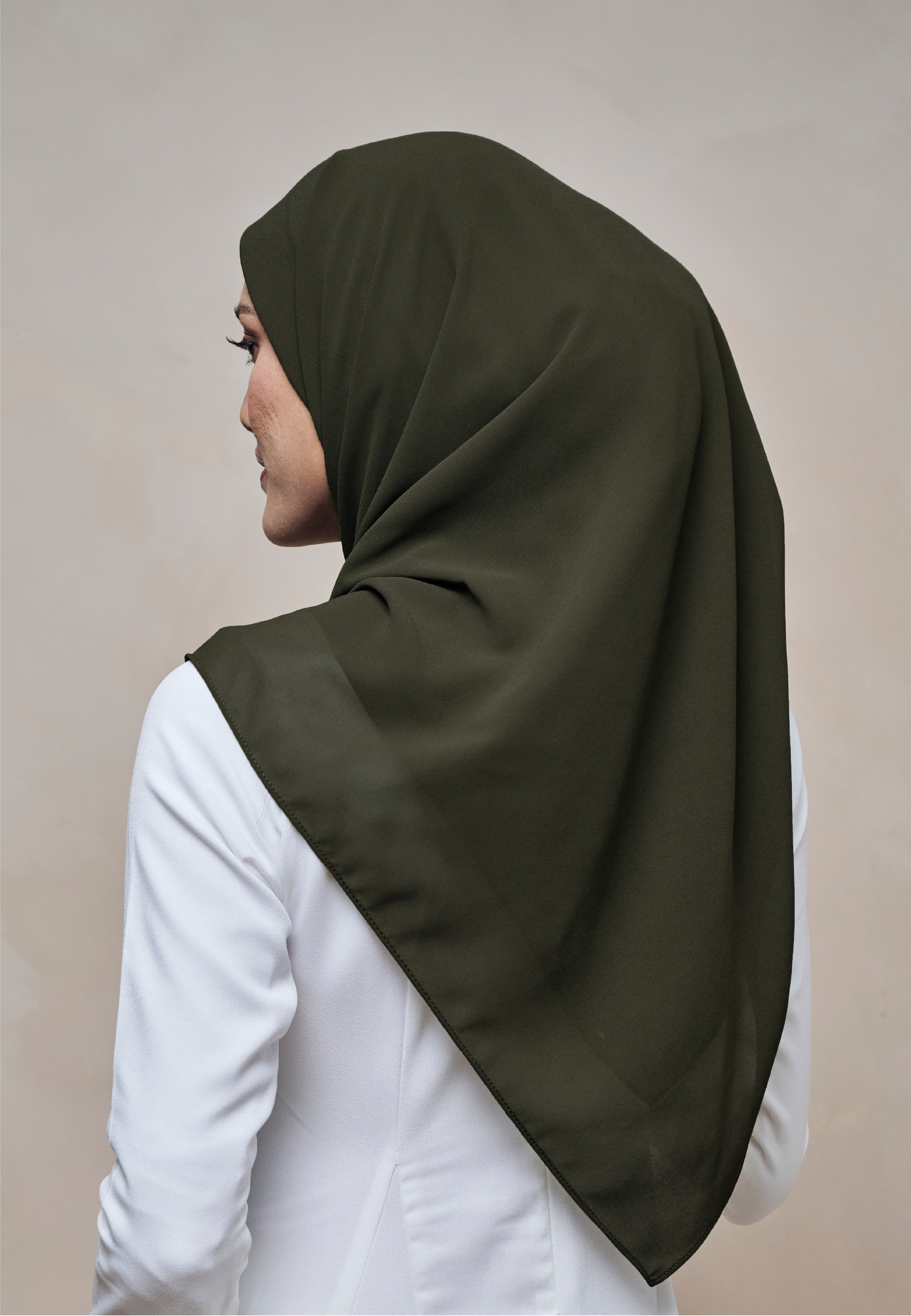 ELZA INSTANT BAWAL - MOSS GREEN