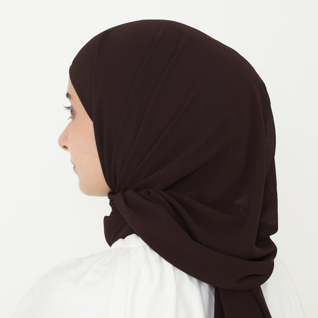 ELZA INSTANT SHAWL - ESPRESSO