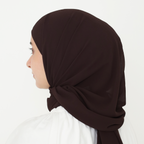 ELZA INSTANT SHAWL - ESPRESSO