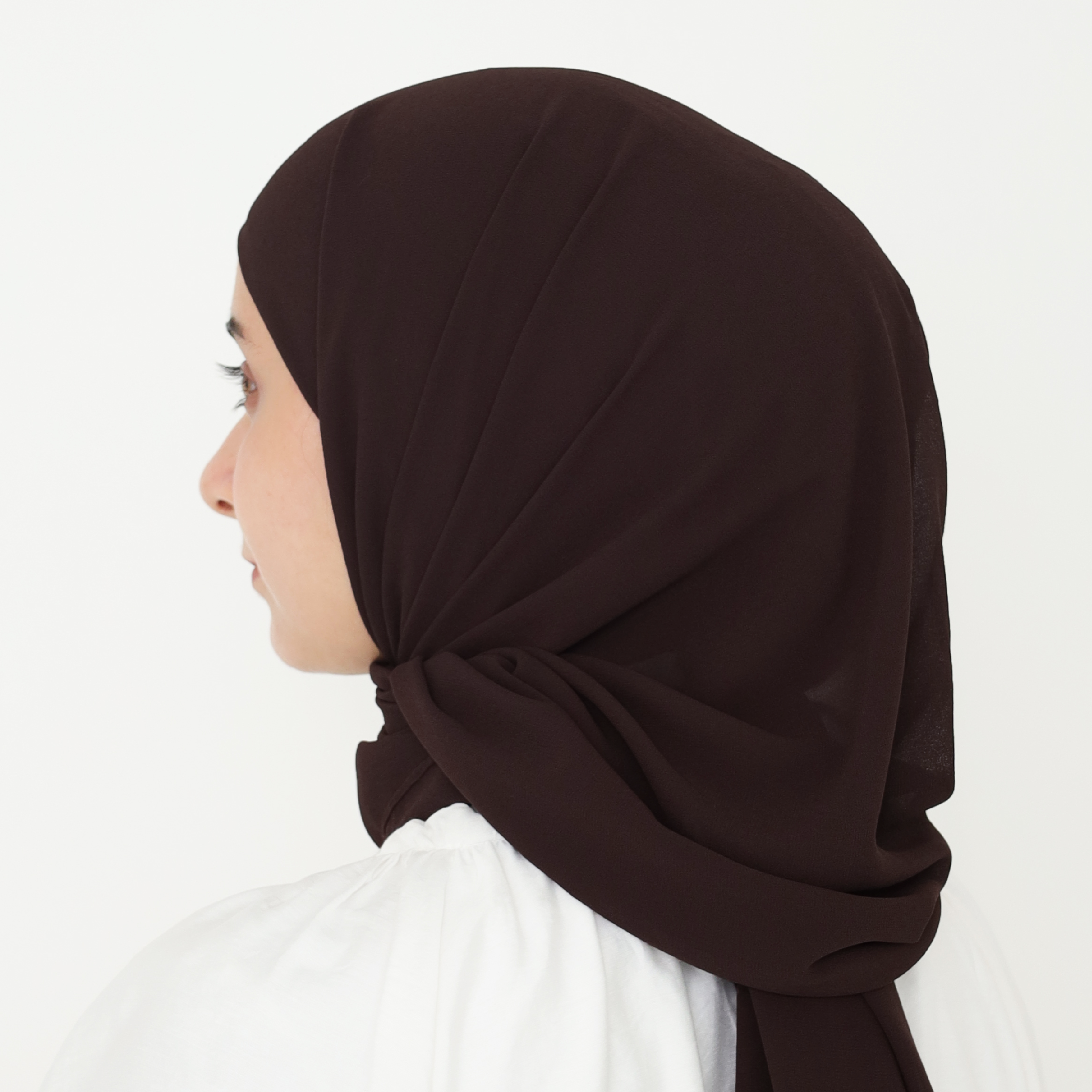 ELZA INSTANT SHAWL - ESPRESSO