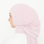 ELZA INSTANT SHAWL - PINK PETAL