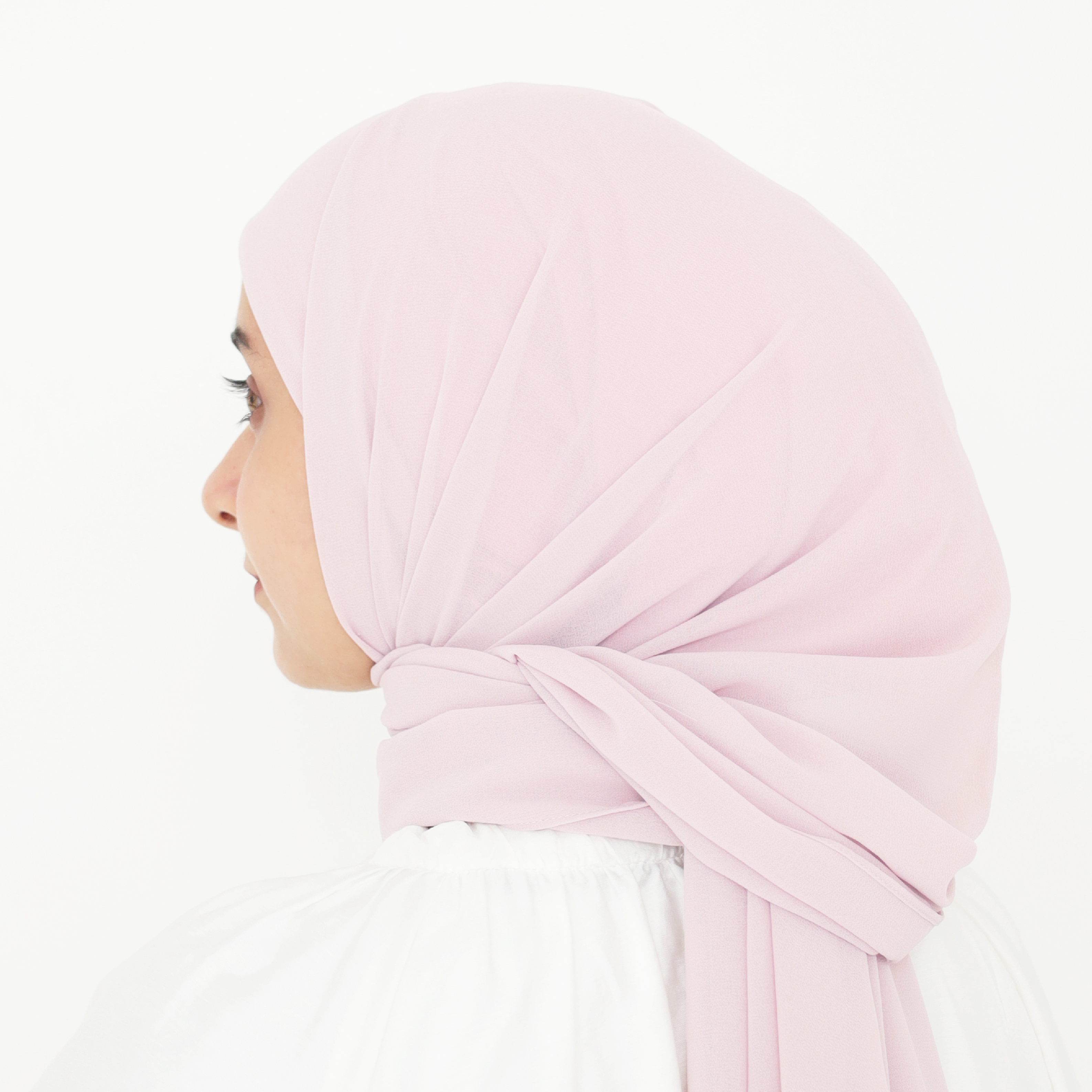 ELZA INSTANT SHAWL - PINK PETAL