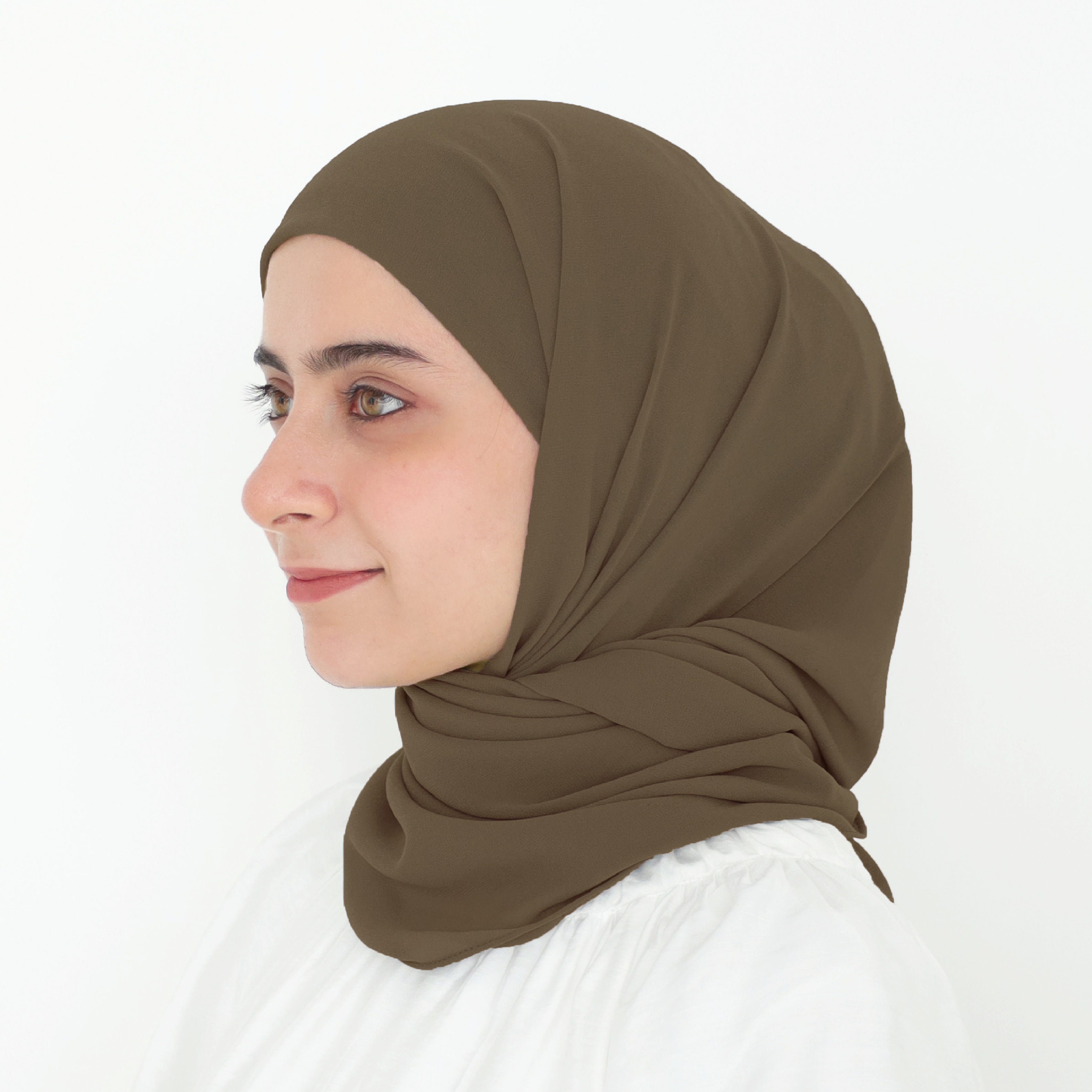 ELZA INSTANT SHAWL - RUSSIAN OLIVE 2.0