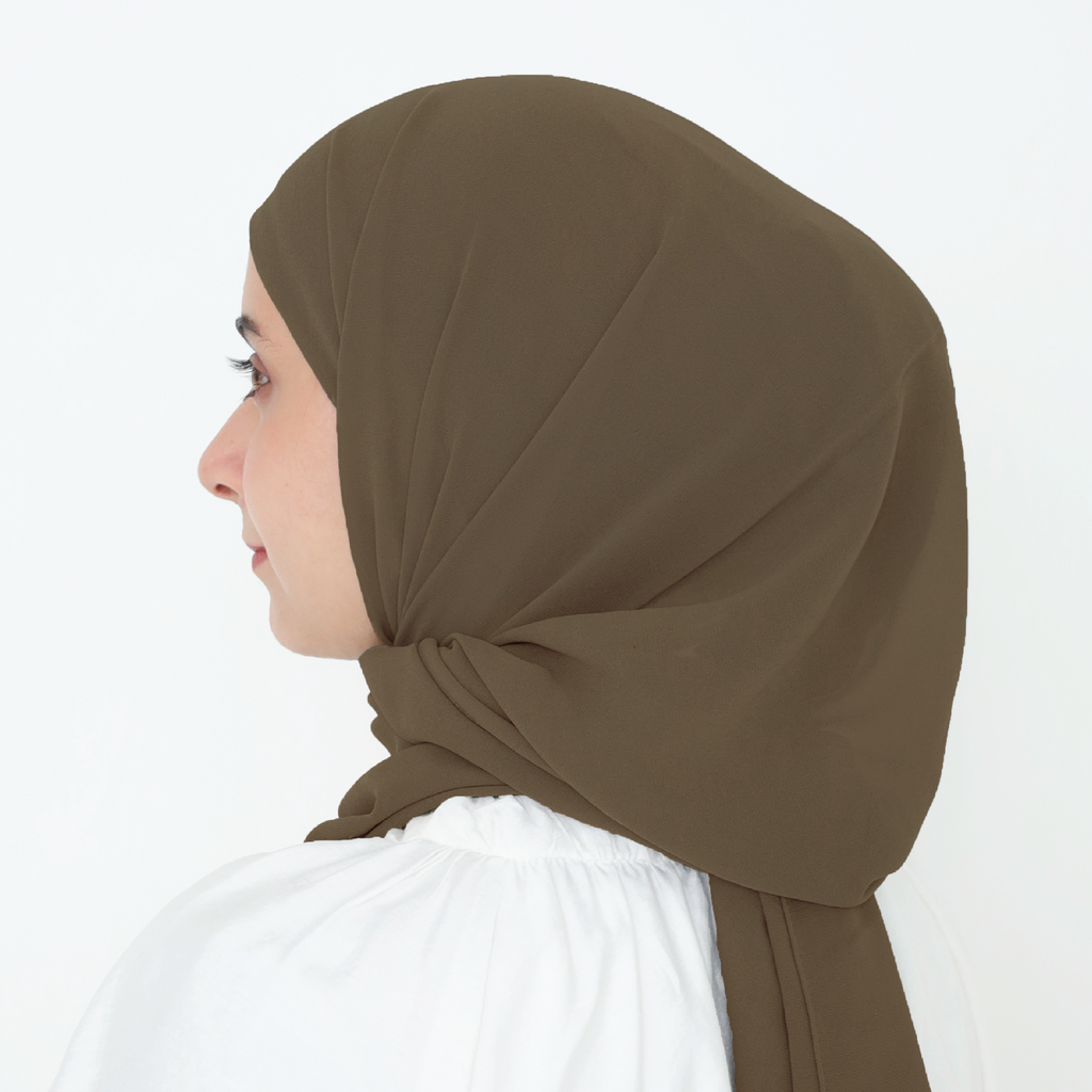 ELZA INSTANT SHAWL - RUSSIAN OLIVE 2.0