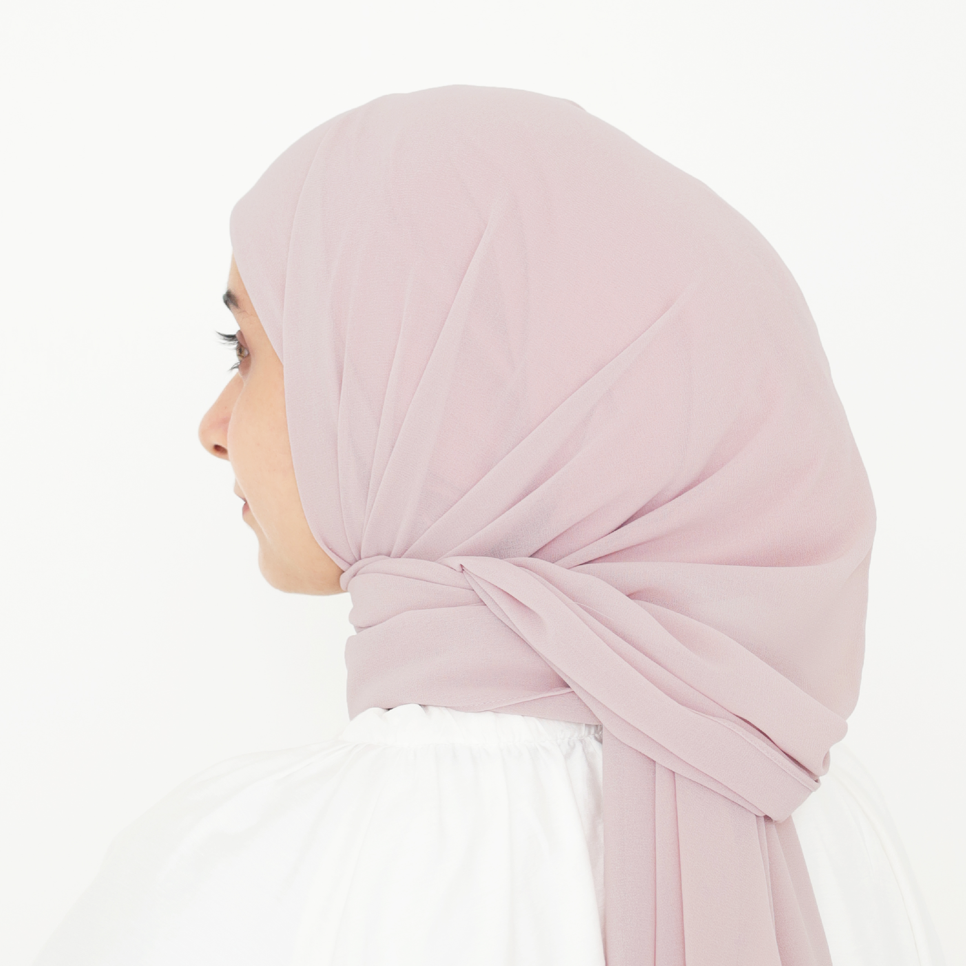 ELZA INSTANT SHAWL - ASH ROSE