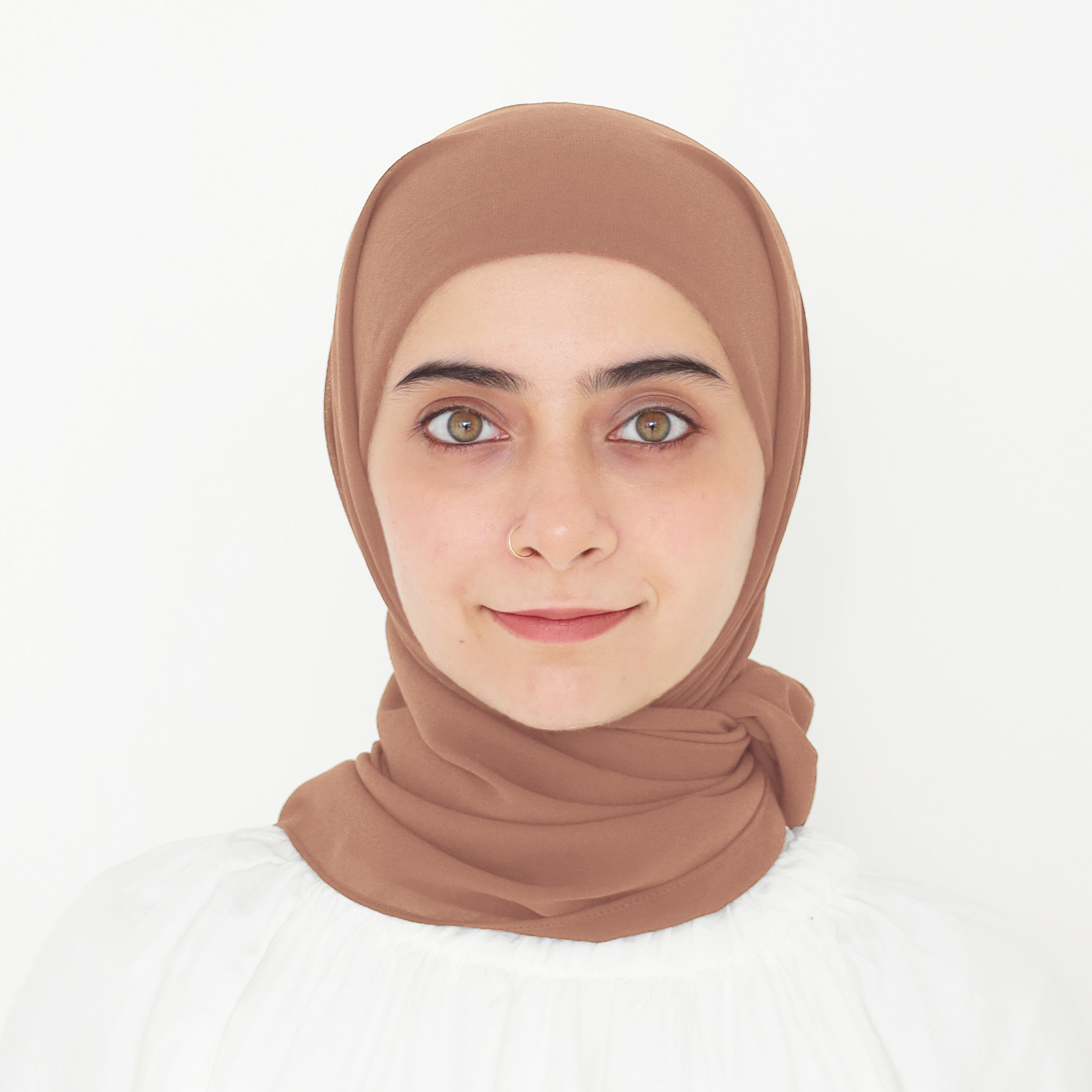 ELZA INSTANT SHAWL - RUST BROWN