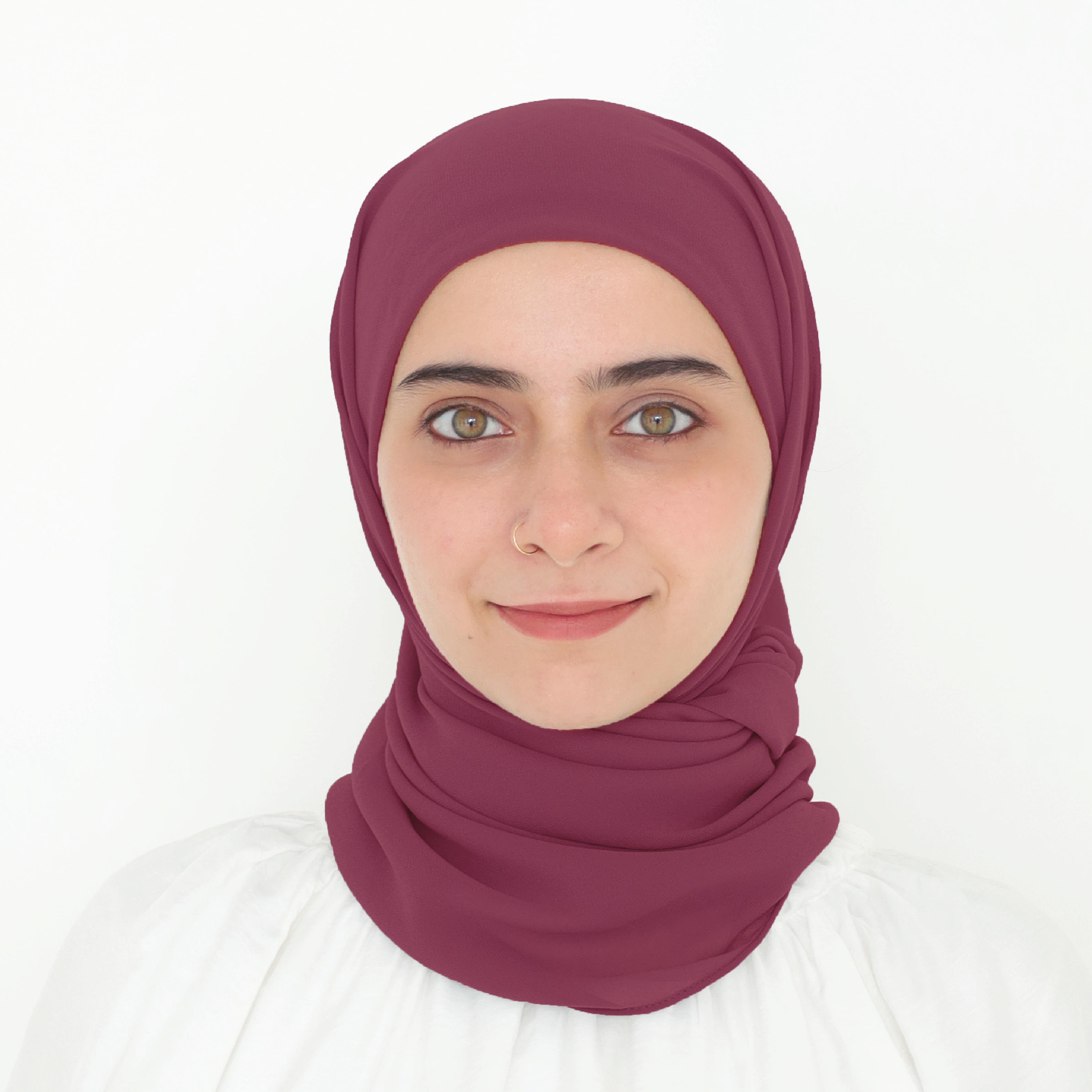 ELZA INSTANT SHAWL - BERRY PLUM