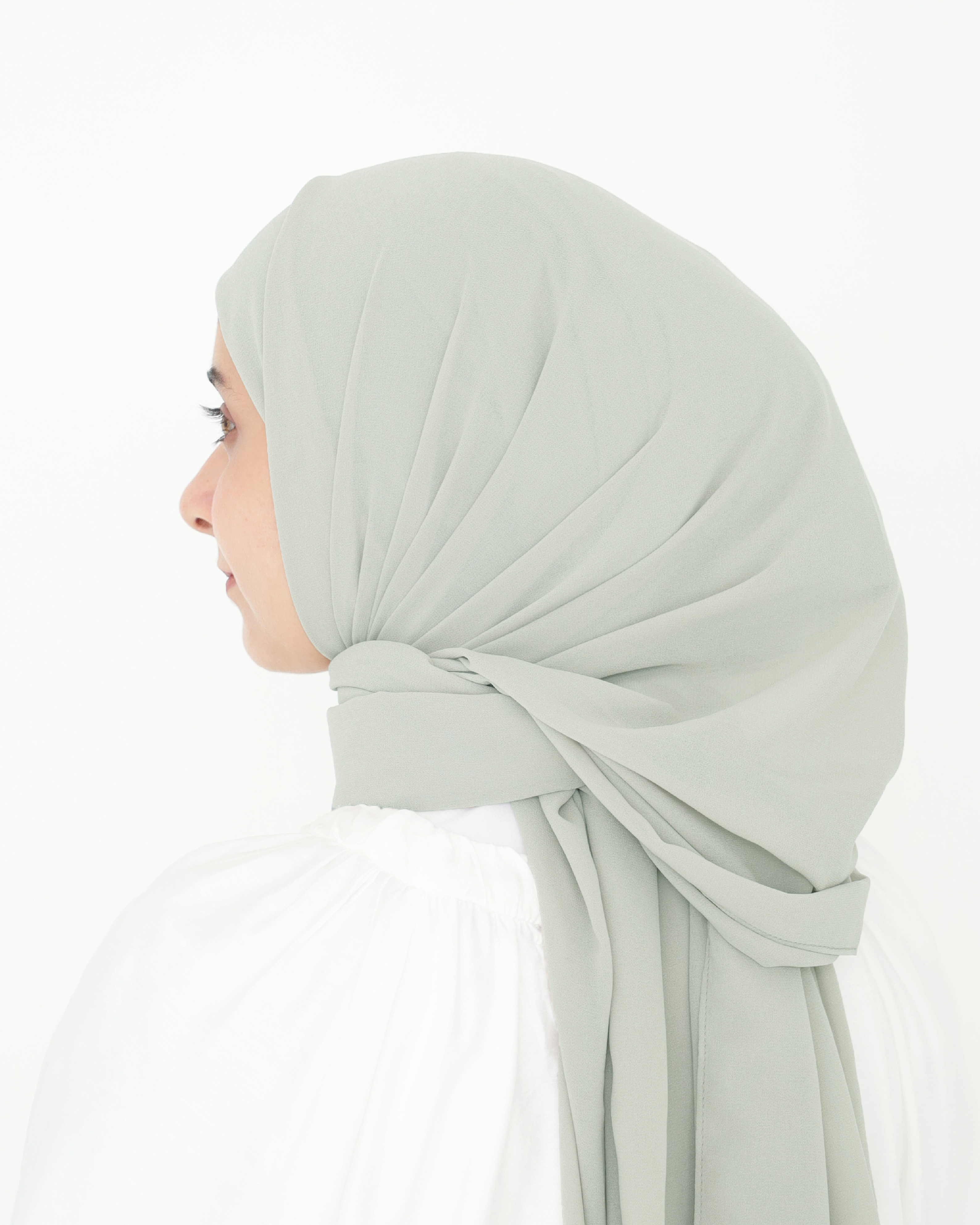 ELZA INSTANT SHAWL - PISTACHIO