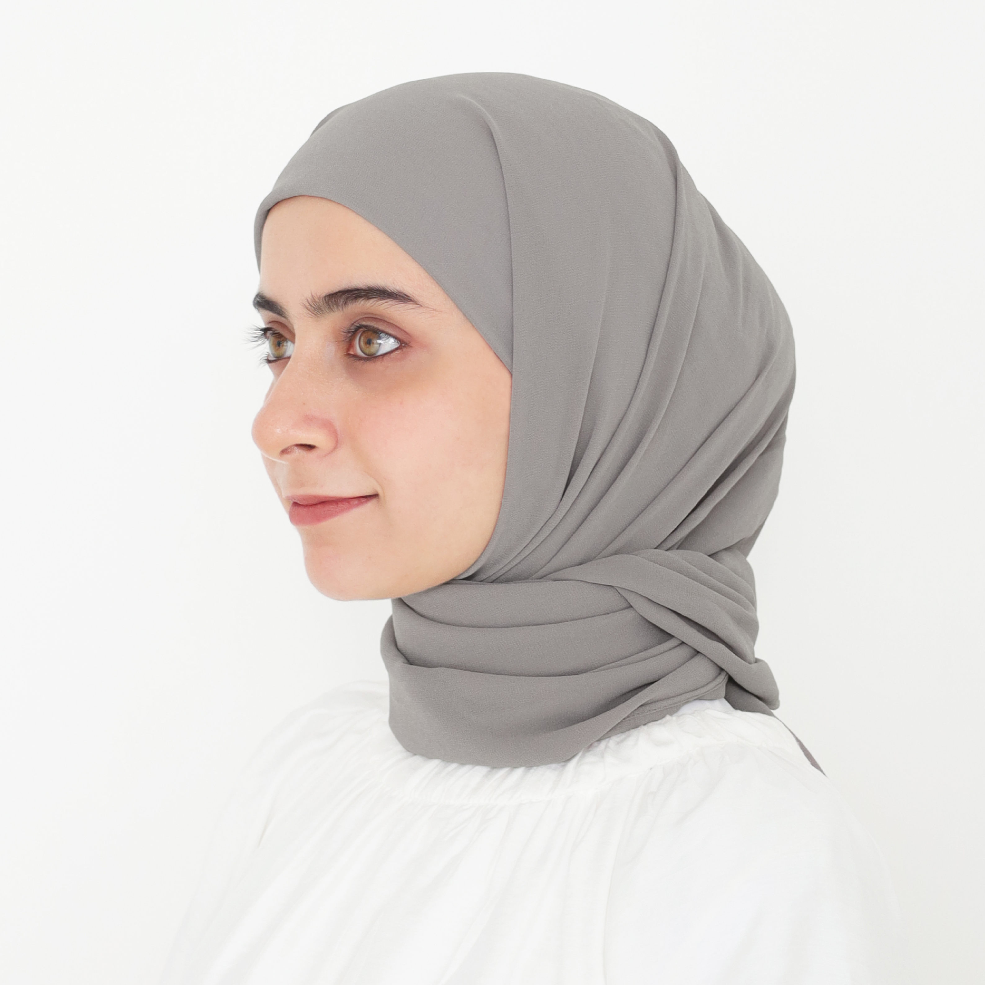 ELZA INSTANT BAWAL - DUSTY GREY
