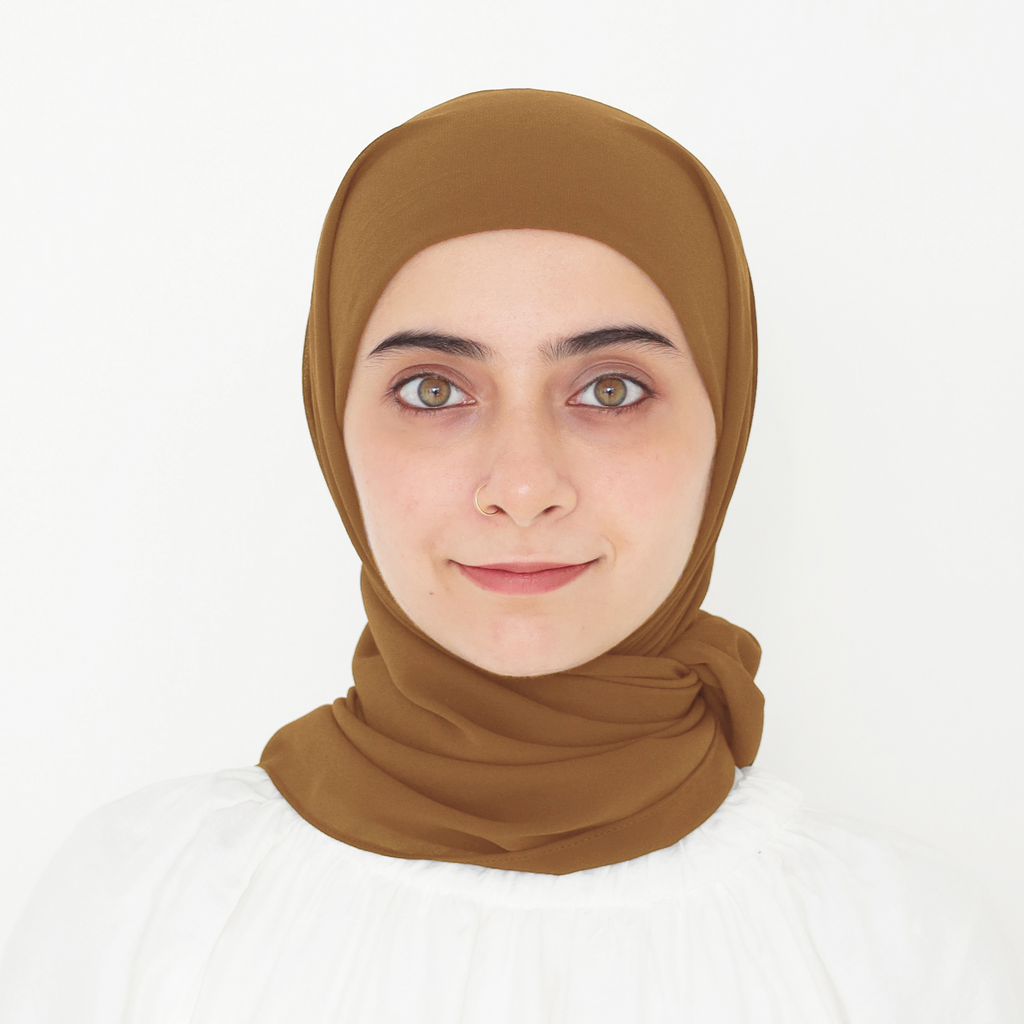 ELZA INSTANT SHAWL - OLIVE BROWN