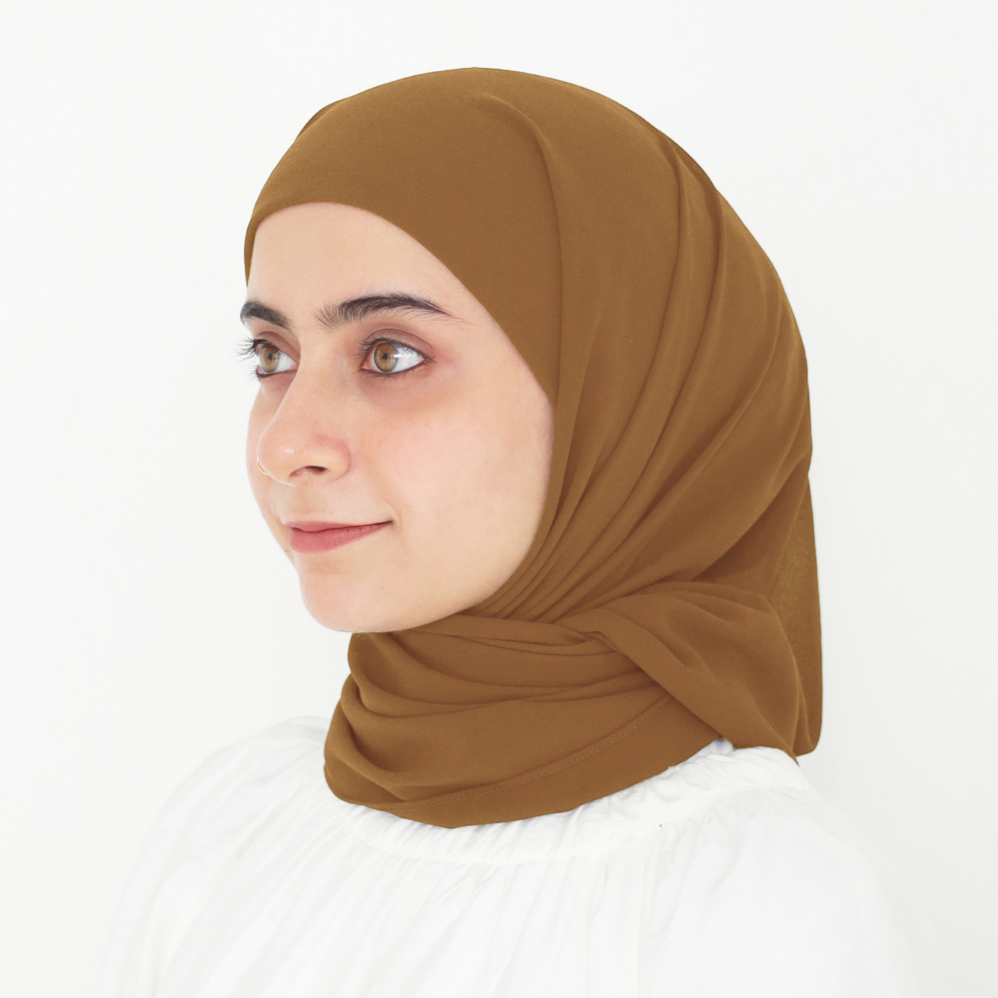 ELZA INSTANT BAWAL - OLIVE BROWN