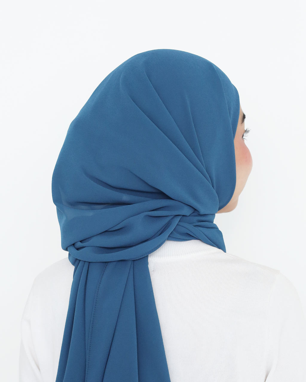 ELZA INSTANT SHAWL - OCEAN BLUE 2.0