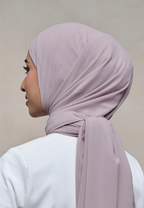 ELZA INSTANT SHAWL - PASTEL LILAC
