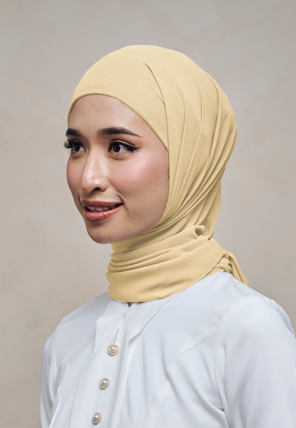 ELZA INSTANT BAWAL - PASTEL YELLOW