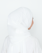 ELZA INSTANT SHAWL - PEARL WHITE