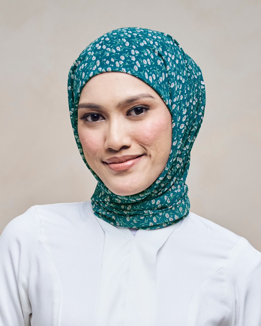 HEIRLOOM PRINTED INSTANT SHAWL - PETAL REVERIE