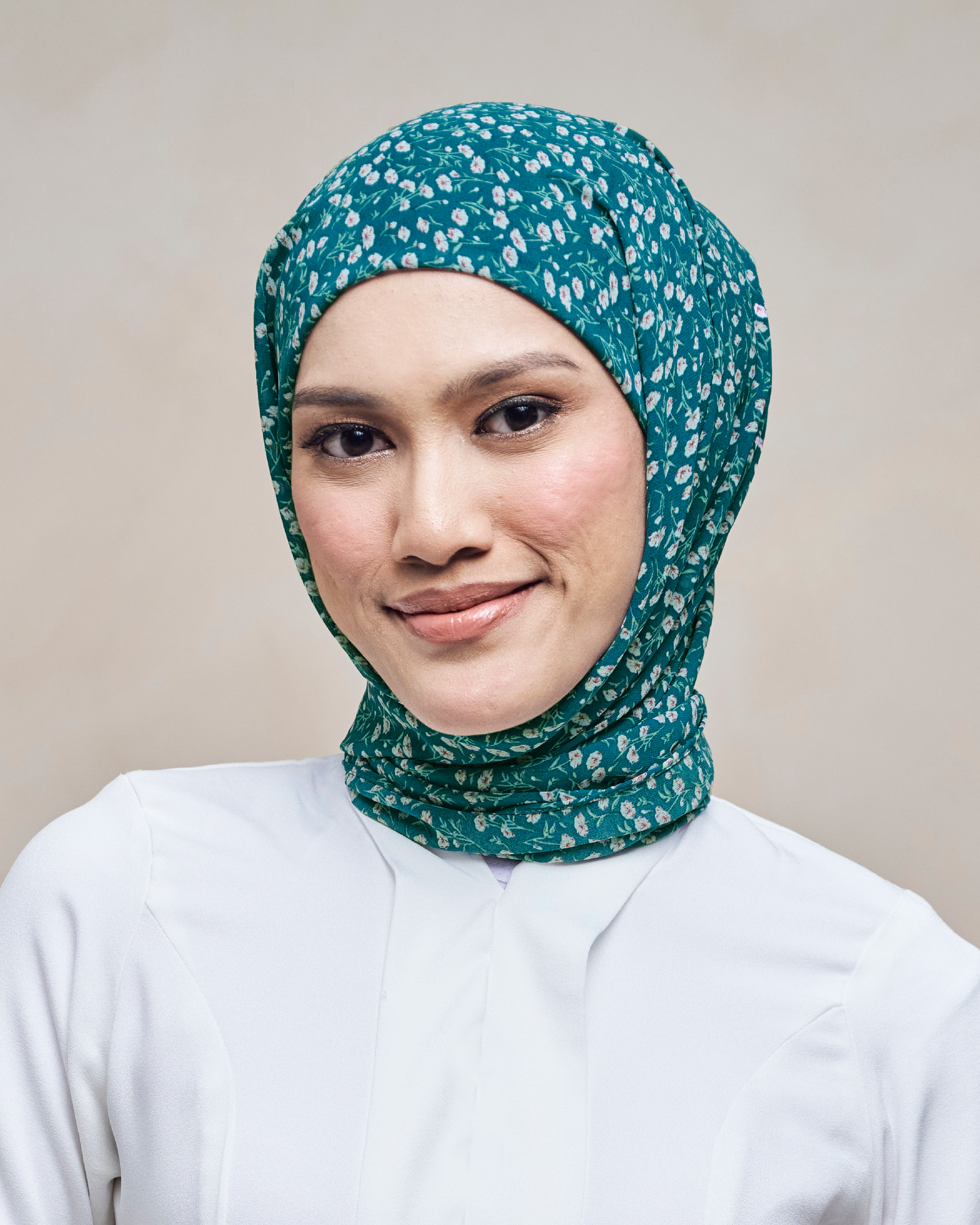 HEIRLOOM PRINTED INSTANT SHAWL - PETAL REVERIE