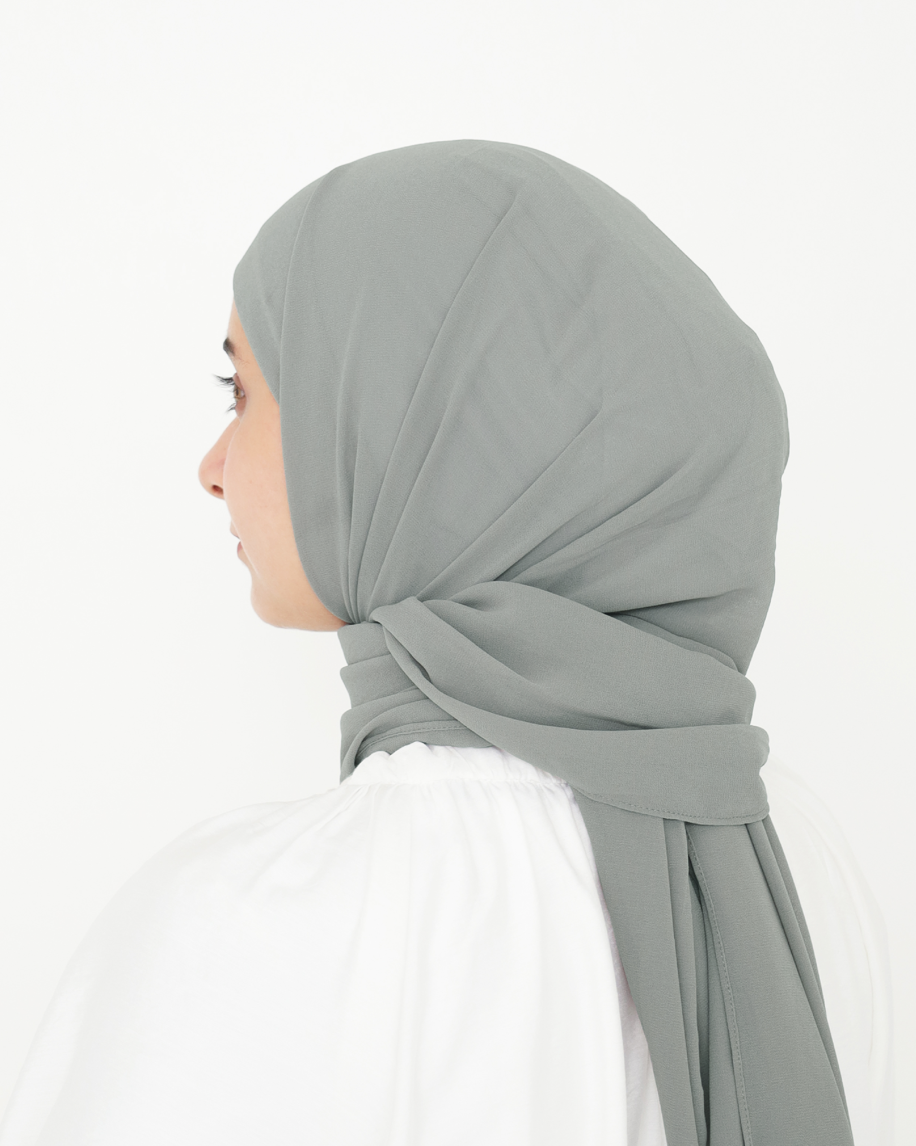 ELZA INSTANT SHAWL - PETREL GREY