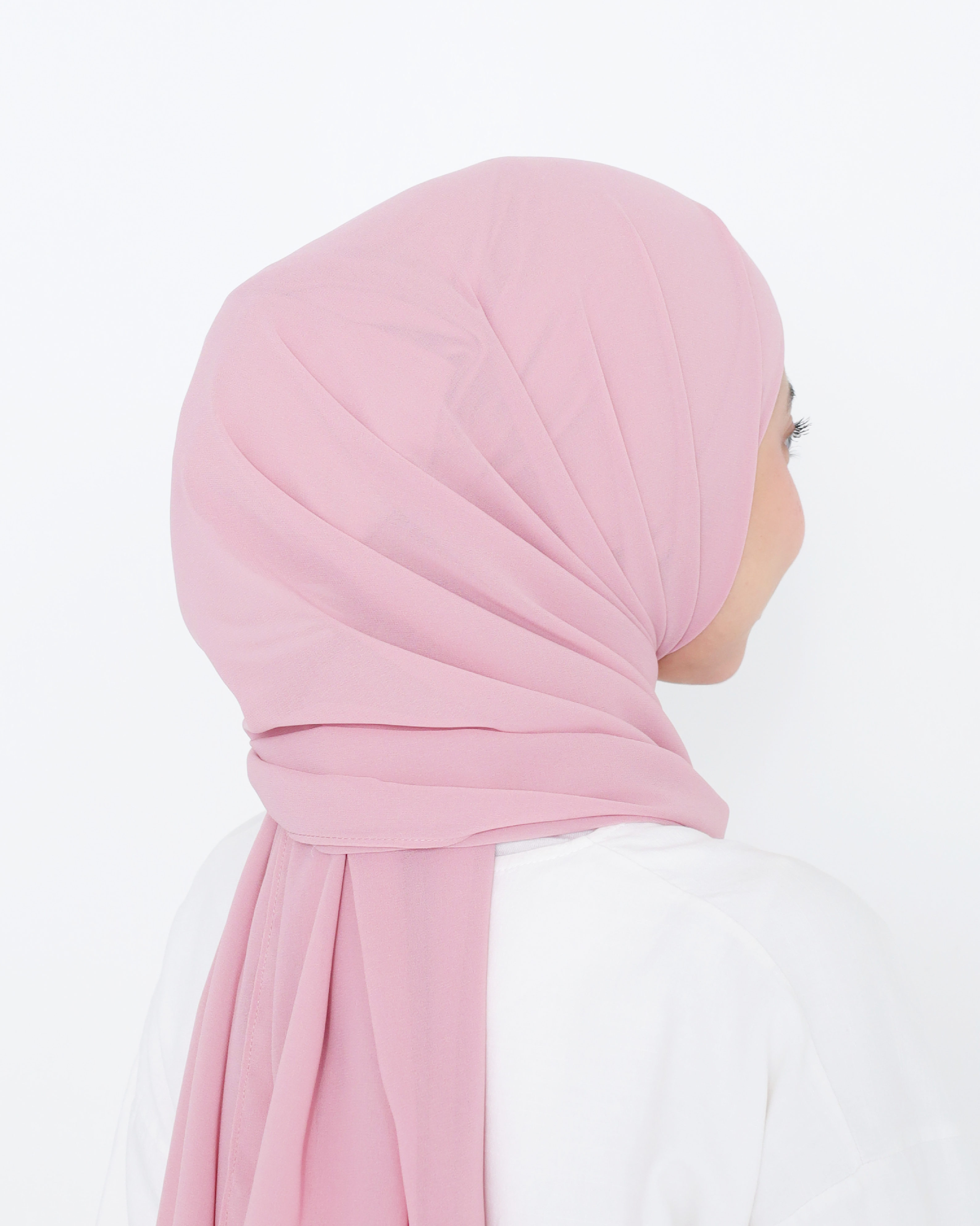 ELZA INSTANT SHAWL - PINK LEMONADE
