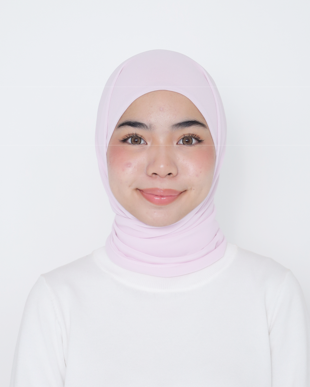 ELZA INSTANT SHAWL - PINK PETALS