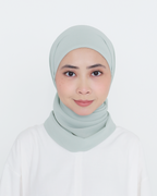ELZA INSTANT SHAWL - PISTACHIO