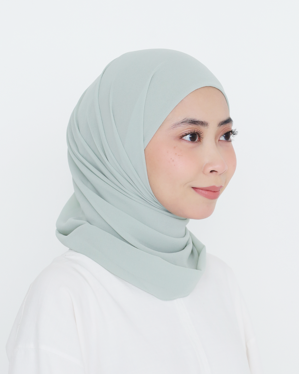 ELZA INSTANT SHAWL - PISTACHIO