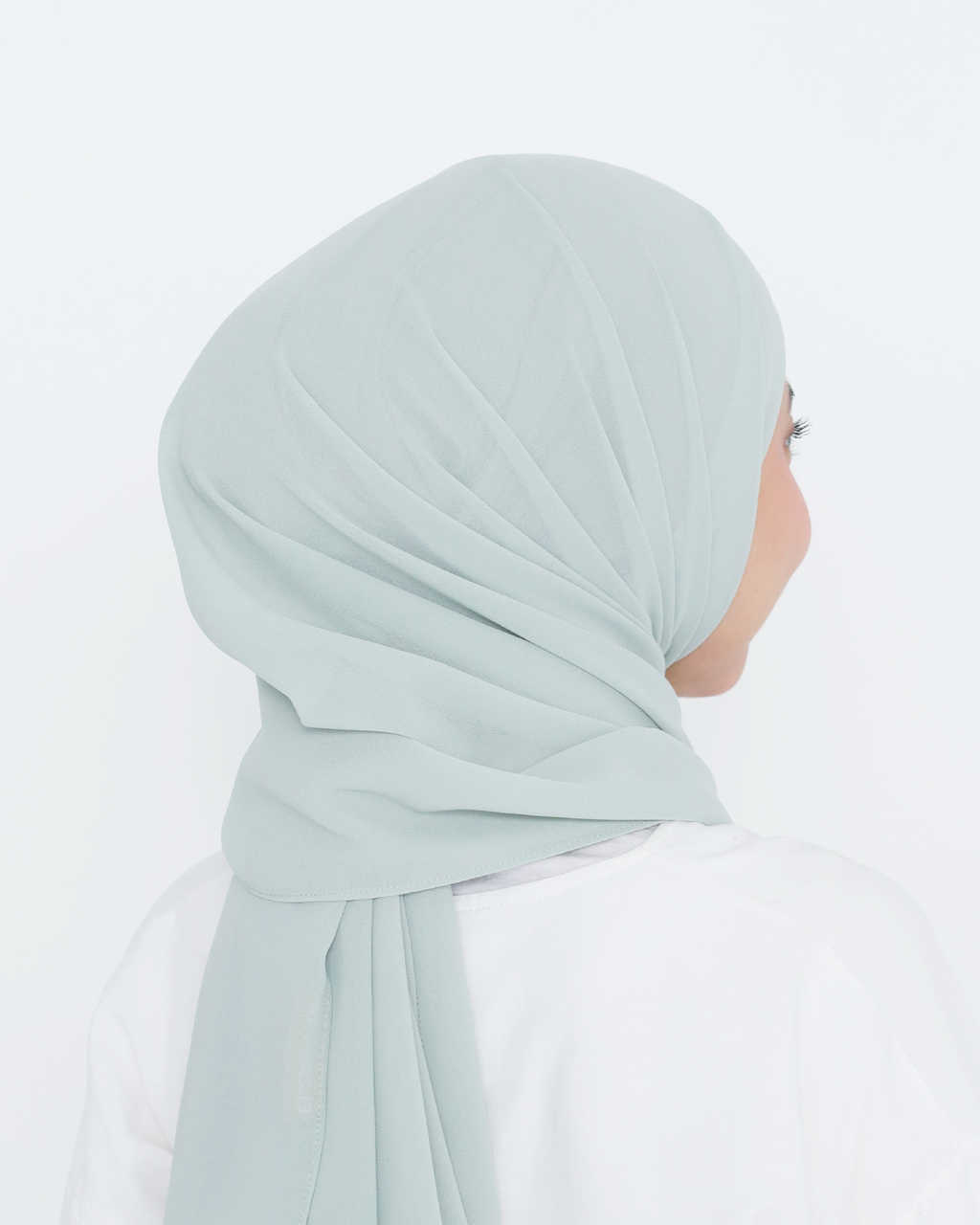 ELZA INSTANT SHAWL - PISTACHIO