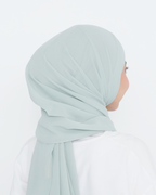 ELZA INSTANT SHAWL - PISTACHIO
