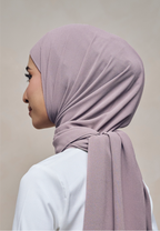 ELZA INSTANT SHAWL - PURPLE LACE