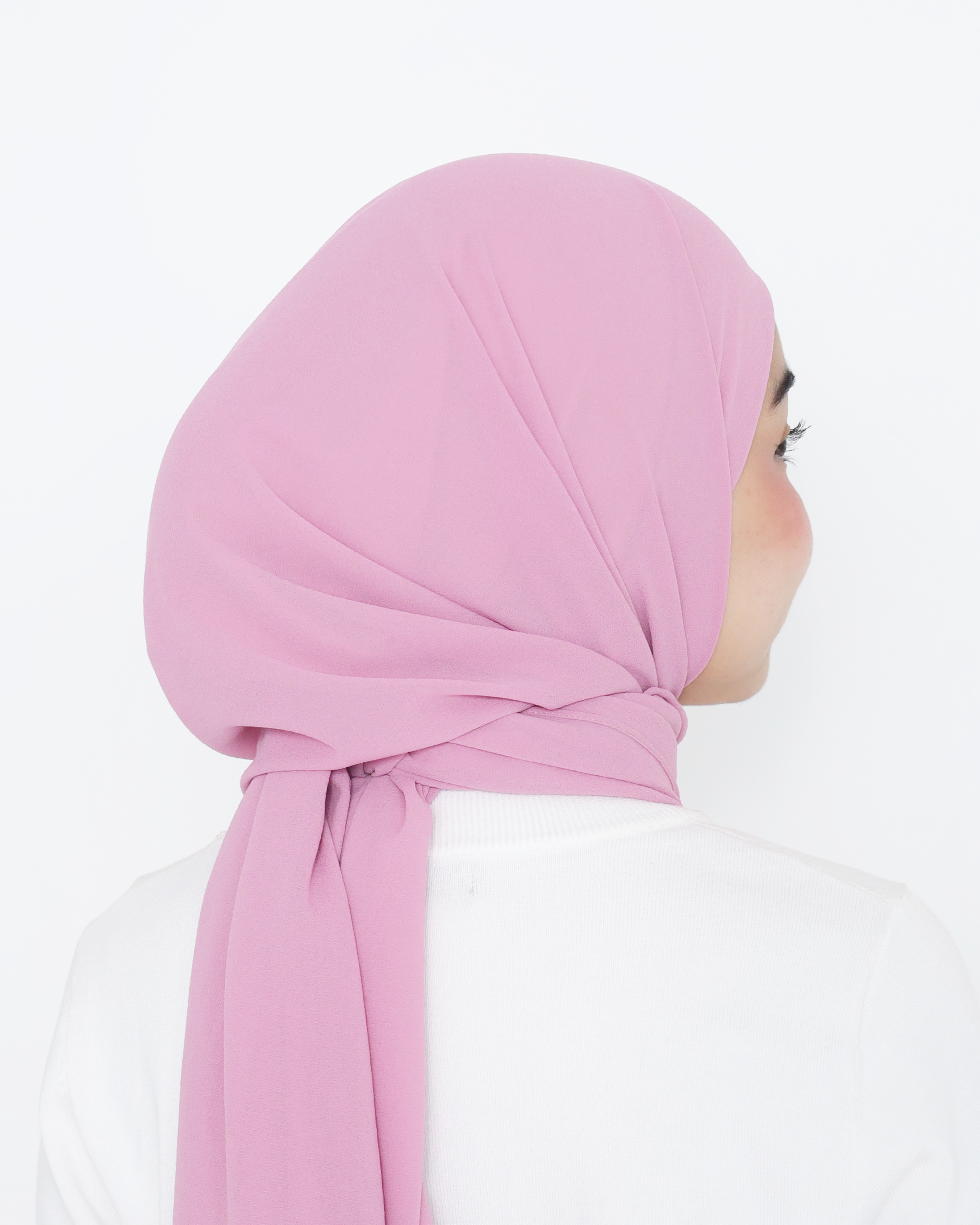 ELZA INSTANT SHAWL - ROSE BLOOM