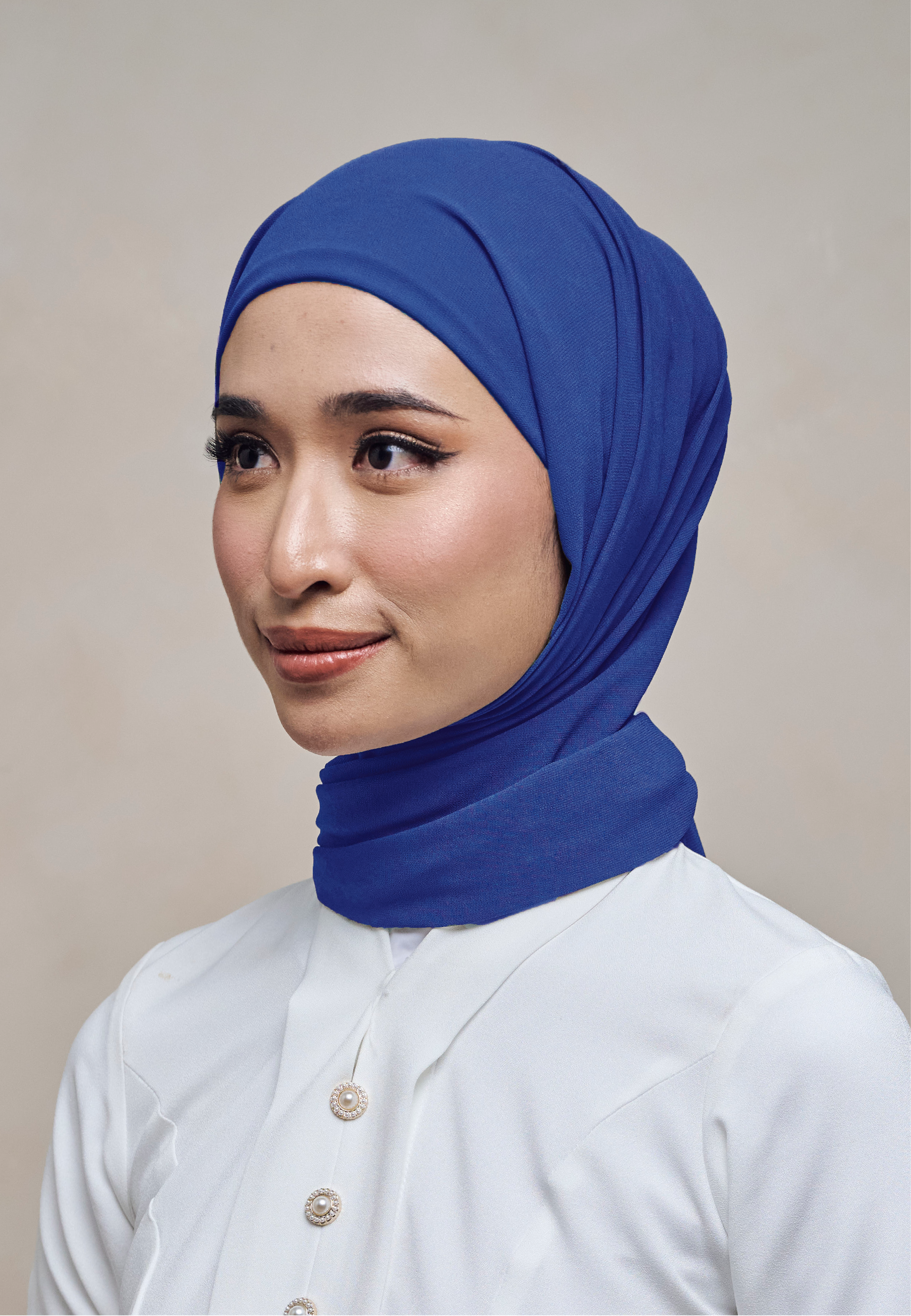 ELZA INSTANT BAWAL - ROYAL BLUE