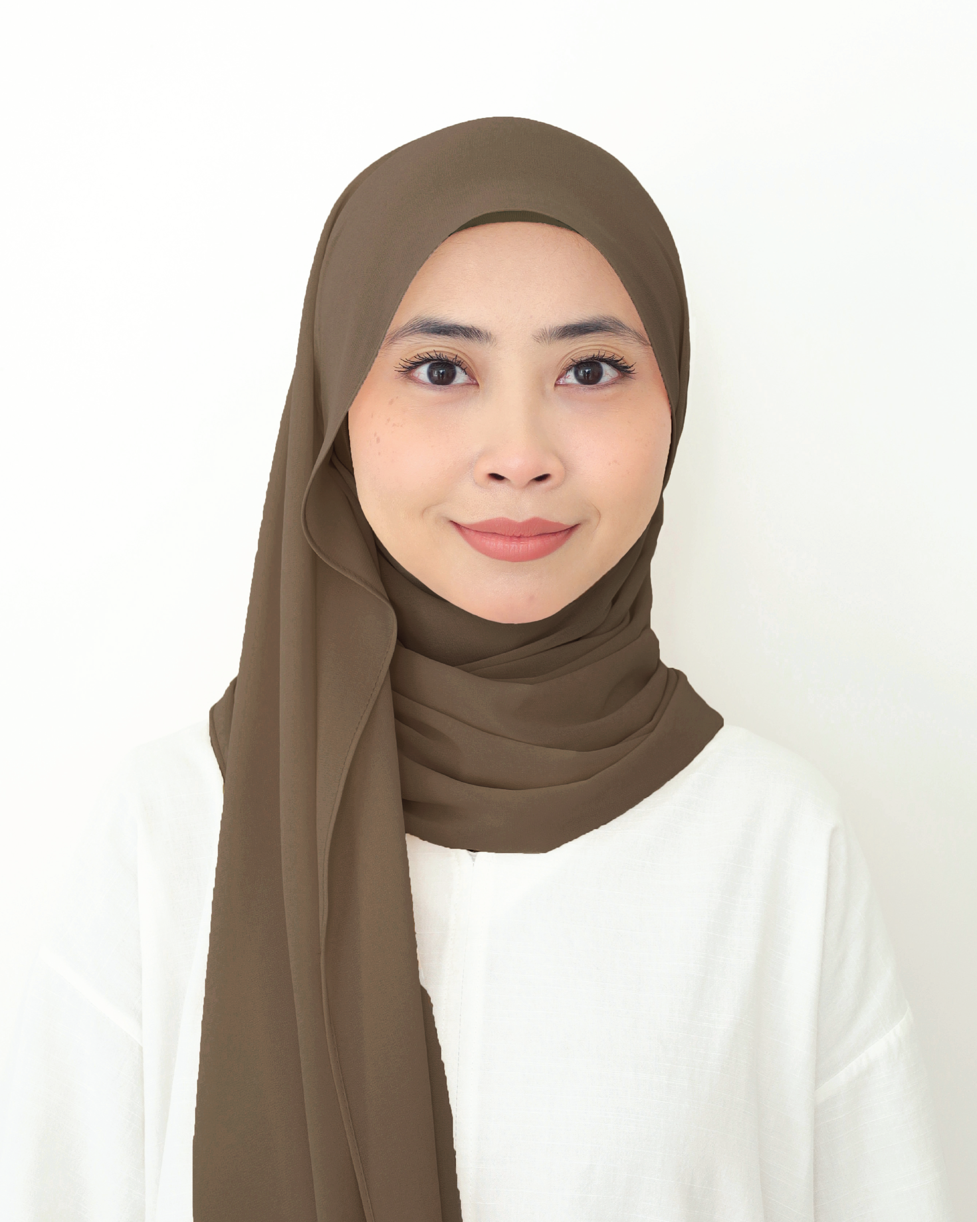 ALANA INSTANT SHAWL PLAIN - RUSSIAN OLIVE