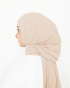ELZA INSTANT SHAWL - SAND BEIGE