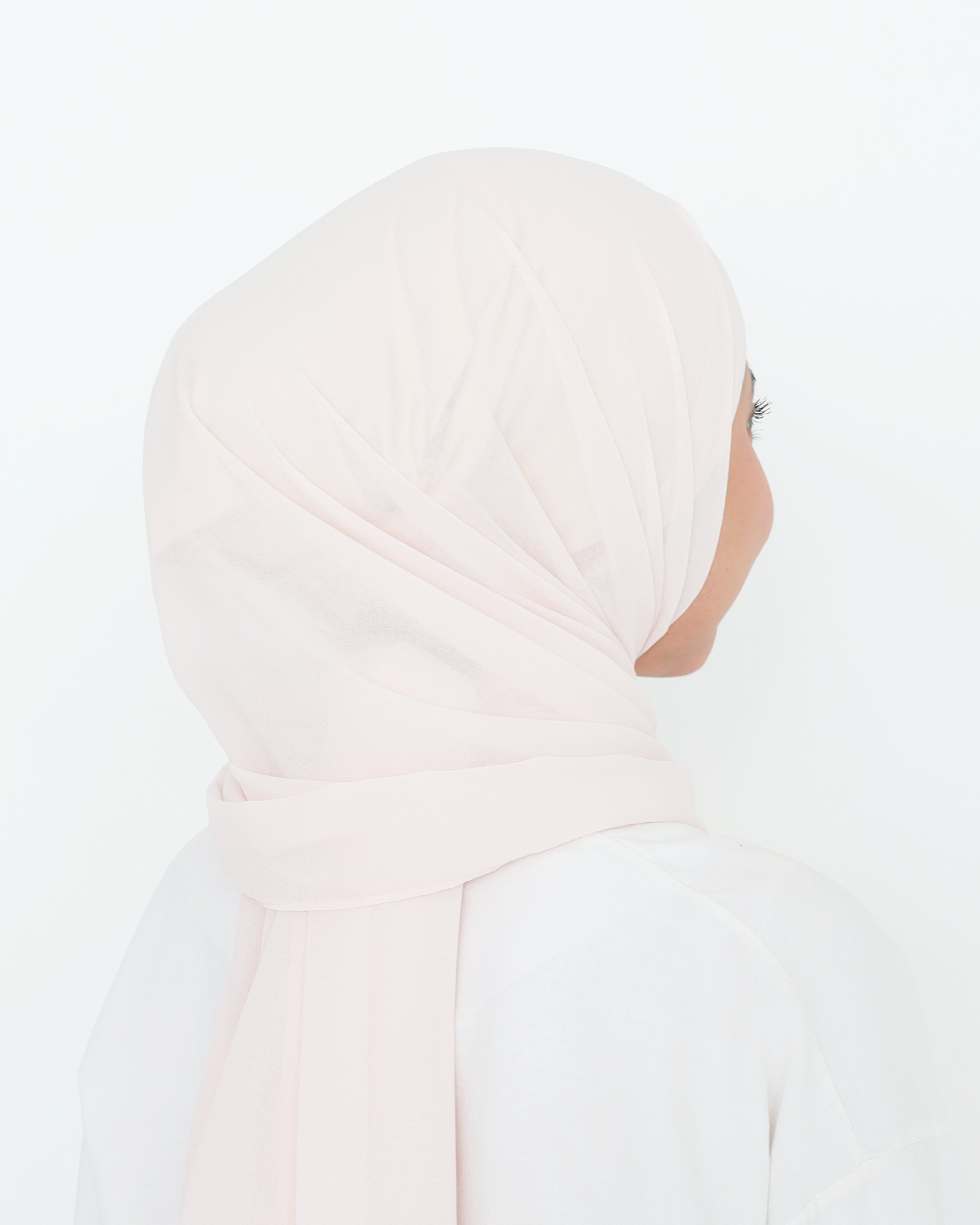 ELZA INSTANT SHAWL - SOFT BLUSH