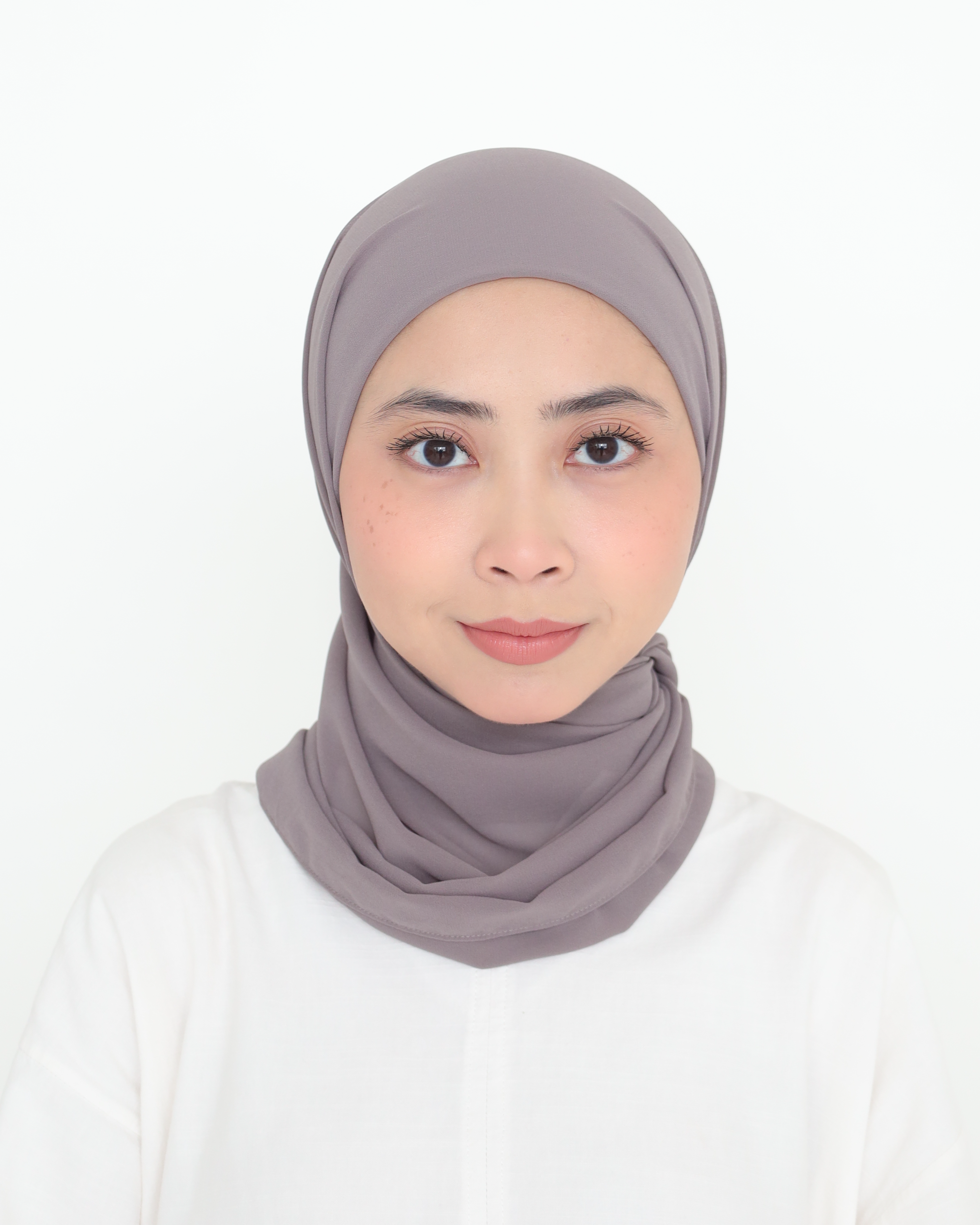 ELZA INSTANT SHAWL - STONE GREY