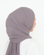 ELZA INSTANT SHAWL - STONE GREY
