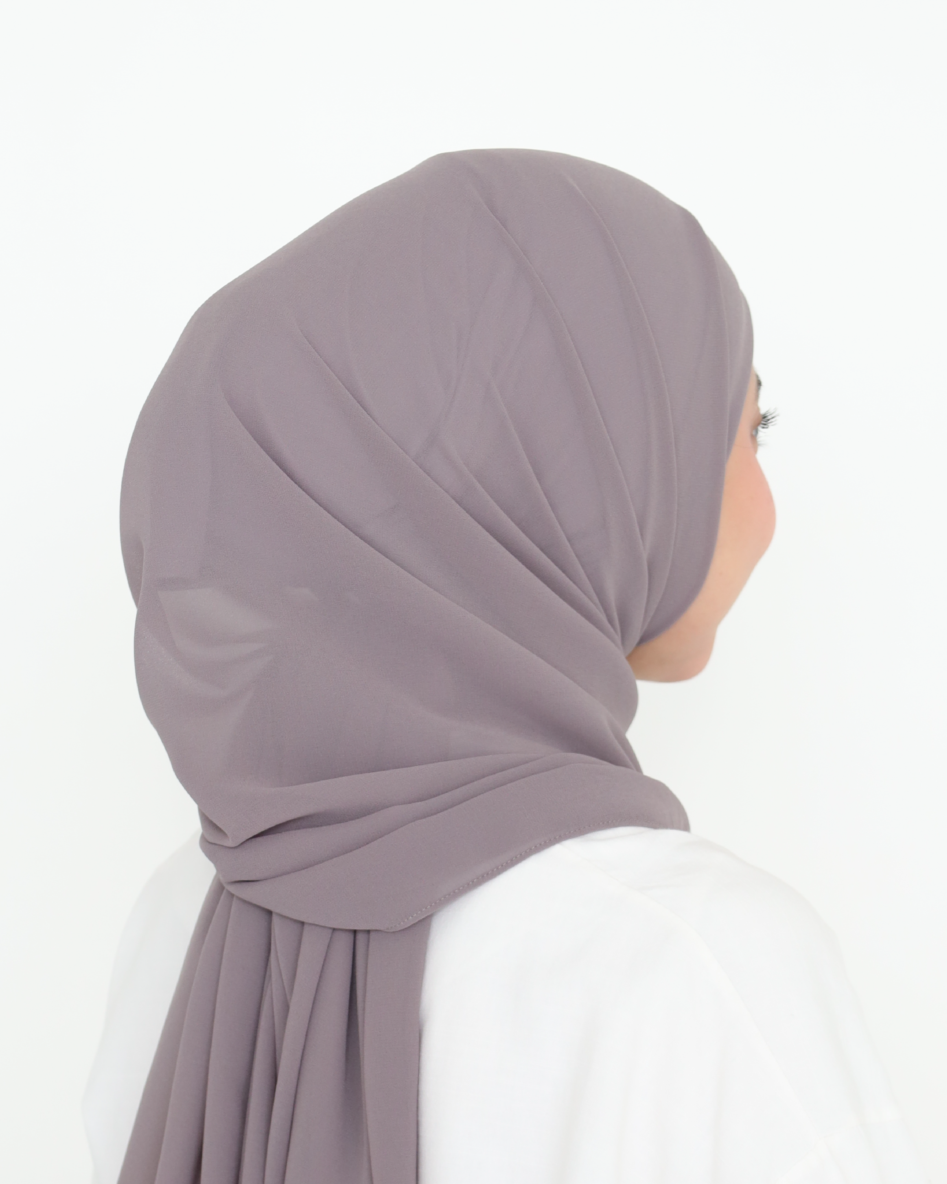 ELZA INSTANT SHAWL - STONE GREY