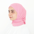 ELZA INSTANT SHAWL - SWEET PINK
