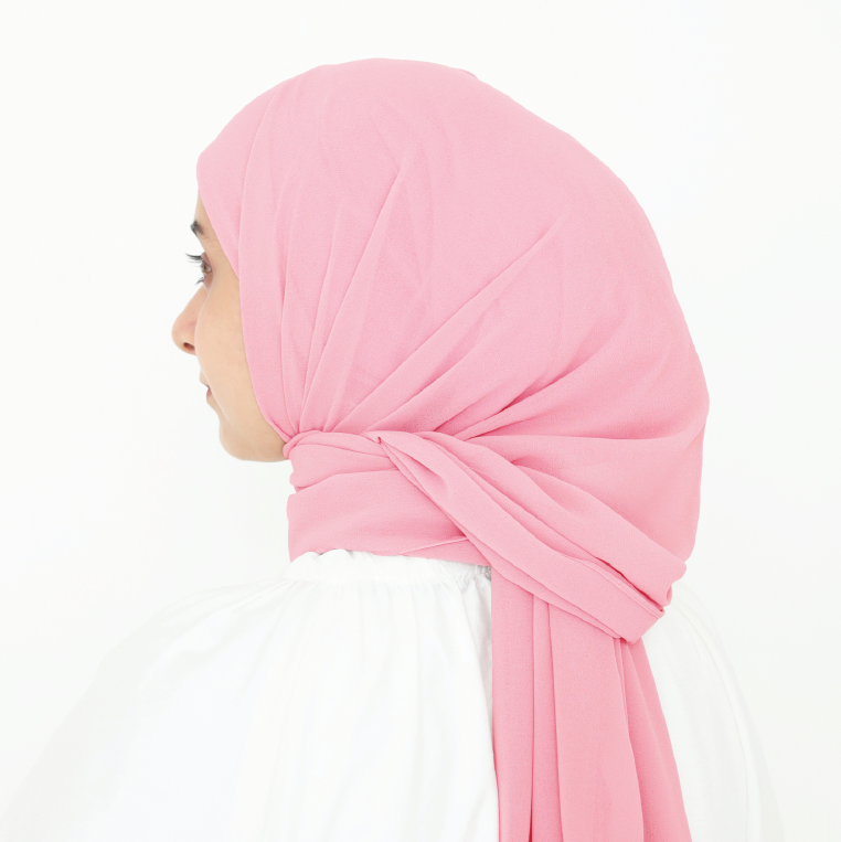 ELZA INSTANT SHAWL - SWEET PINK