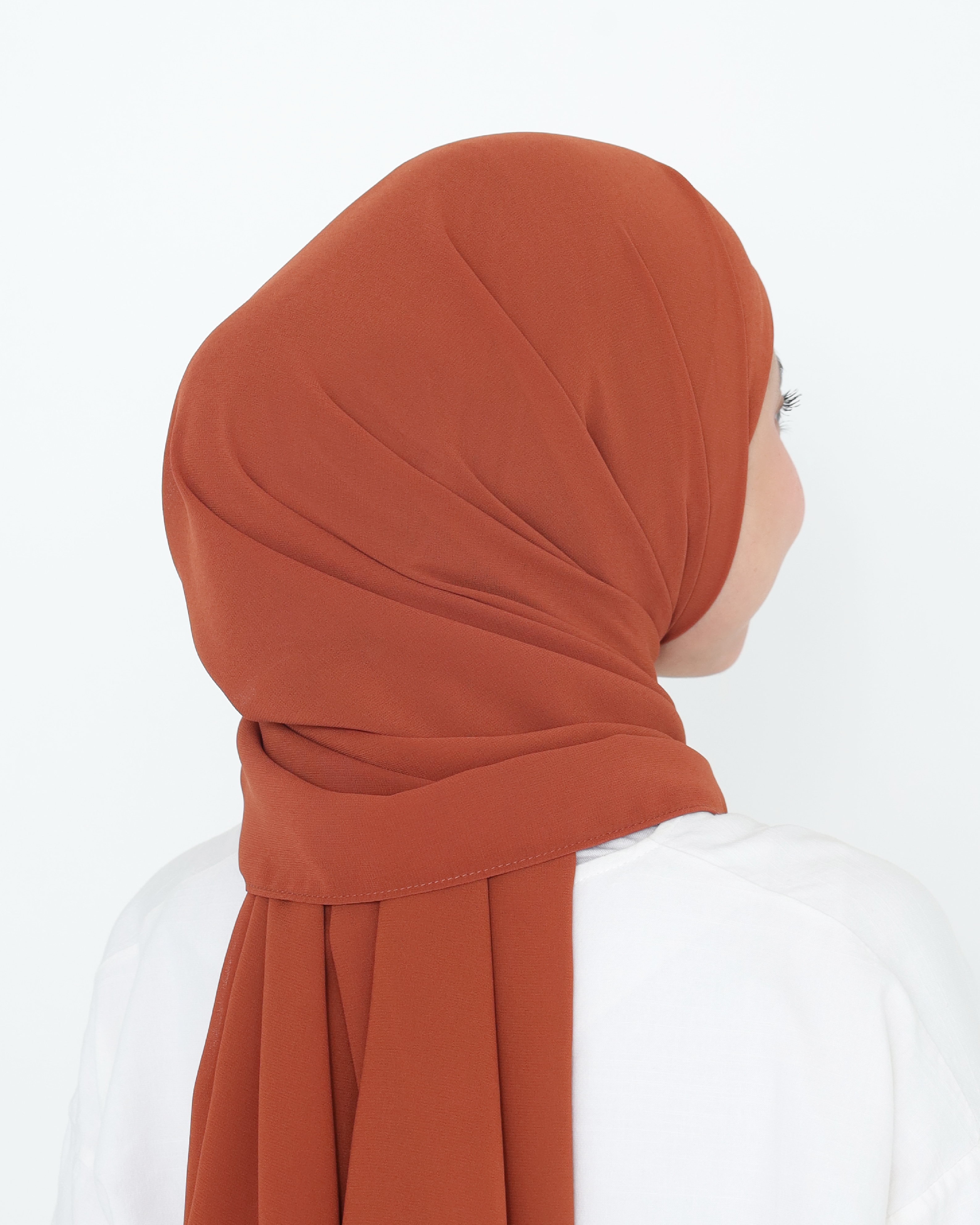 ELZA INSTANT SHAWL - TAWNY BRONZE