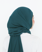 ELZA INSTANT SHAWL - TEAL GREEN