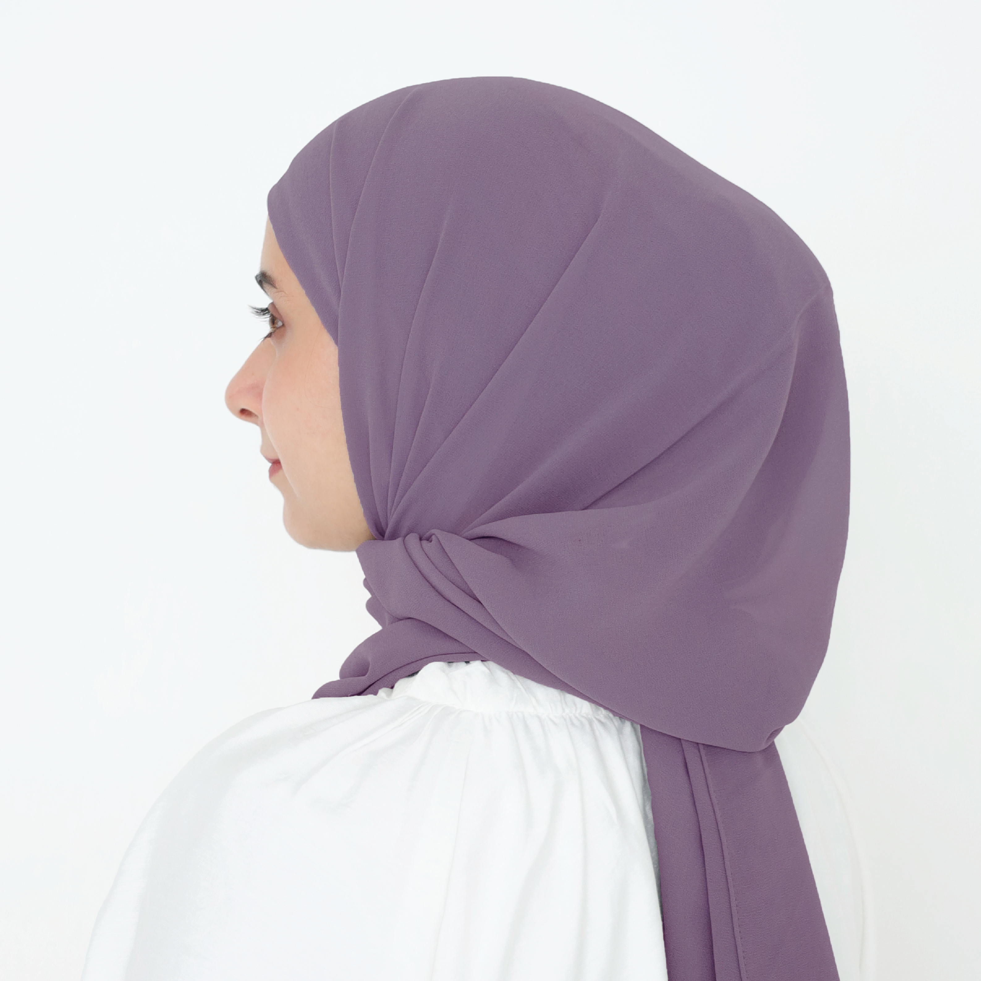 ELZA INSTANT SHAWL - TWILIGHT PLUM