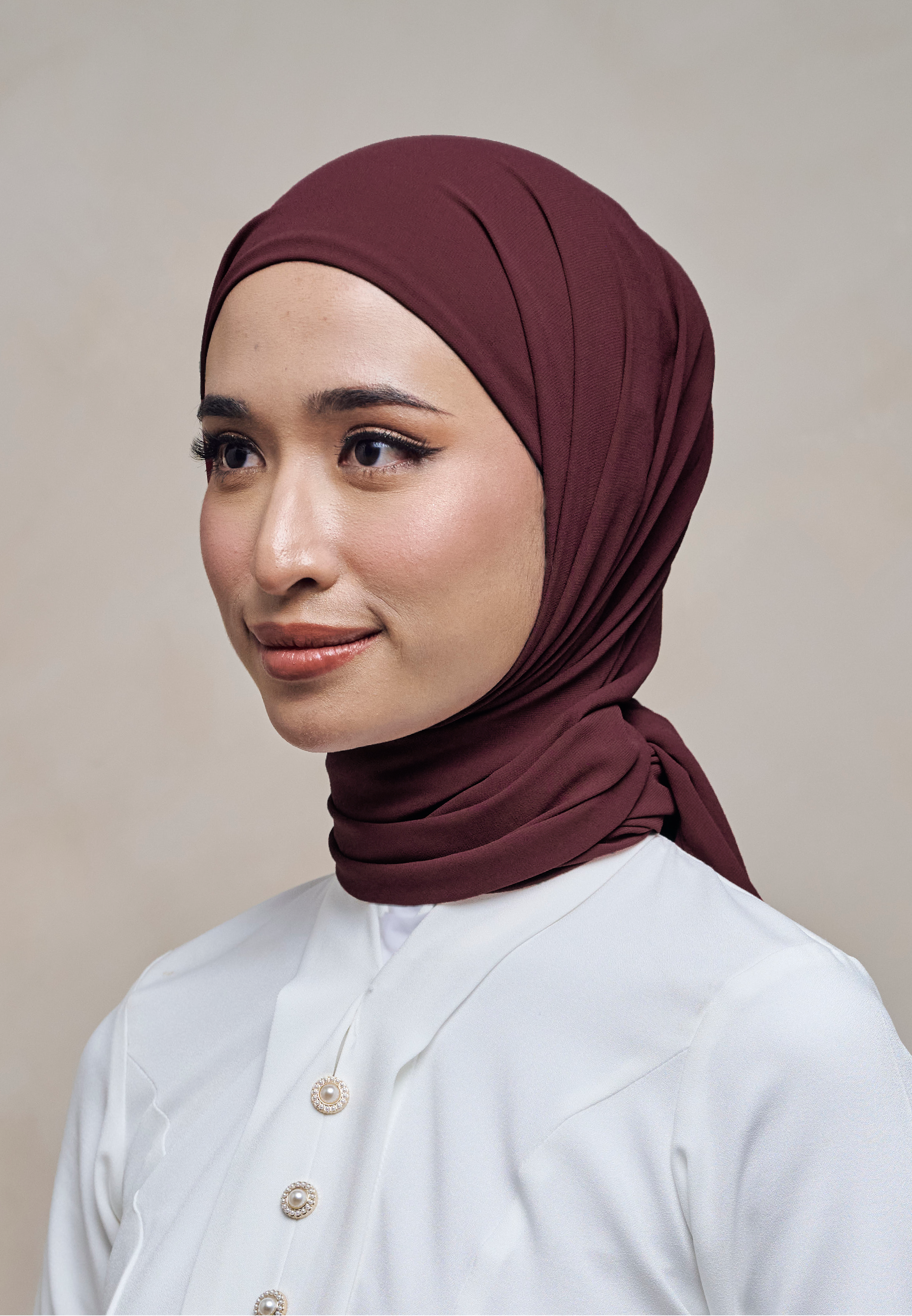ELZA INSTANT BAWAL - VELVET MAHOGANY